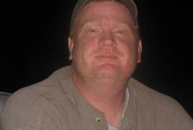 Father-of-two Dale Mooney (pictured), 53, of Newmarket, New Hampshire , died following an incident in the 300-tier segment of the arena just before 11pm on Sunday