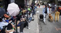 The Roosevelt Hotel (pictured), Paul Hotel and Paramount Hotel are among those designated for housing migrants in Manhattan. The city's contract with more than 100 hotels will cost cost a total $1.365 billion