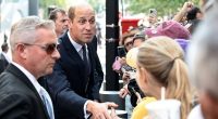 Prince William won the hearts of New Yorkers and tourists when he shook their hands while on his visit to the city today
