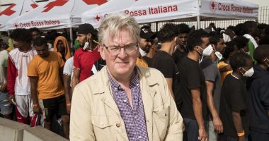 ROBERT HARDMAN: The island where more asylum seekers than the population arrived in one day - the tiny Italian island of Lampedusa sums up Europe's impotence in the face of migration