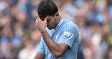 Rodri will miss Arsenal clash as Manchester City accept the midfielder's three-game ban in opting NOT to appeal his red card in Nottingham Forest win