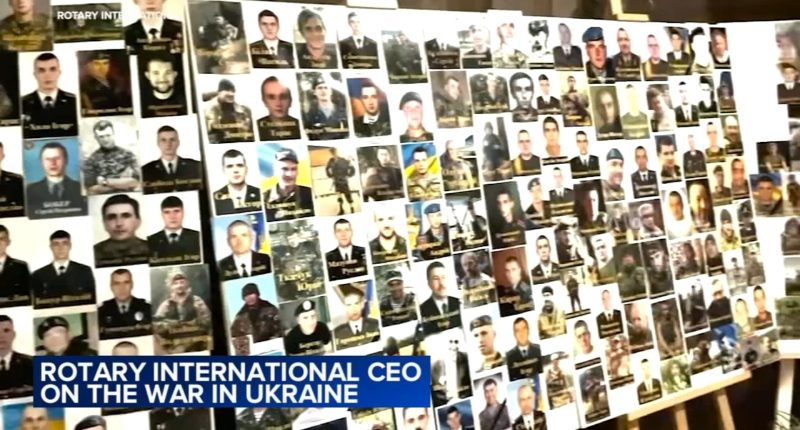 Rotary International, based in Evanston, calls for more aid as Ukraine war rages on