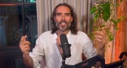 Russell Brand rails against the 'state, global media and authoritarian centralised power' in rambling conspiracy theory-laden Rumble video - as Met Police launch probe after receiving 'a number of allegations' of 'non-recent' sexual offences