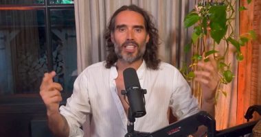 Russell Brand rails against the 'state, global media and authoritarian centralised power' in rambling conspiracy theory-laden Rumble video - as Met Police launch probe after receiving 'a number of allegations' of 'non-recent' sexual offences