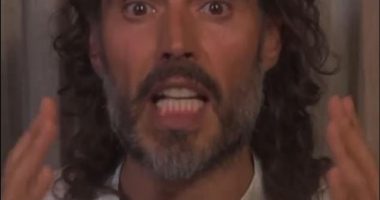 Russell Brand says he has faced an 'extraordinary and distressing week' in new conspiracy-filled video but fails to address rape and sexual assault allegations - as he begs fans to 'support' him on his $60 Rumble channel
