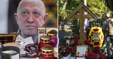 Russian authorities have been quietly removing Prigozhin memorials
