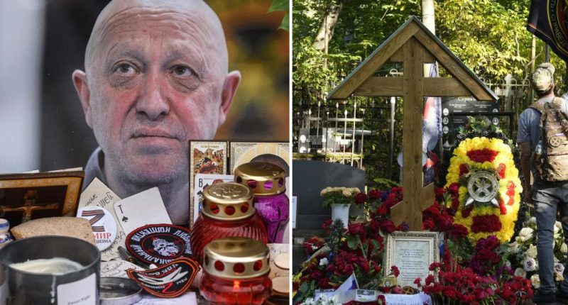 Russian authorities have been quietly removing Prigozhin memorials