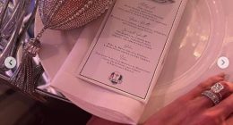 Attendees at the Ryder Cup 2023 traditional gala dinner were treated to a four-course feast