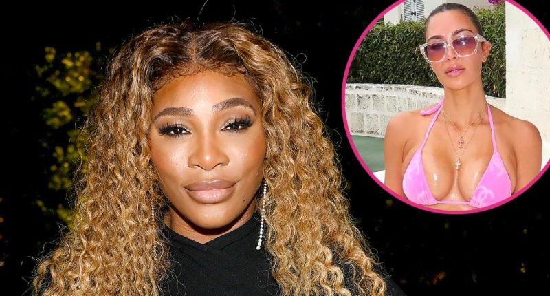 Serena Williams Trolls Kim K. for Not Knowing How to Hold a Tennis Racquet