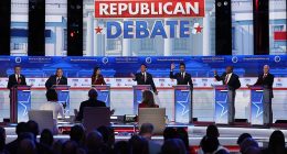 It was like watching seven kamikaze pilots on a two-hour political suicide mission. Could Reagan¿s Air Force One ¿ suspended over the candidates of the second Republican debate, held at the former commander-in-chief¿s Presidential Library in Simi Valley, California ¿ have been a better metaphor?