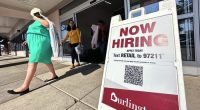 Slightly fewer number of Americans apply for jobless benefits as layoffs remain rare