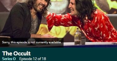Shows featuring Russell Brand have been removed from BBC iPlayer. This includes a 2018 episode of QI
