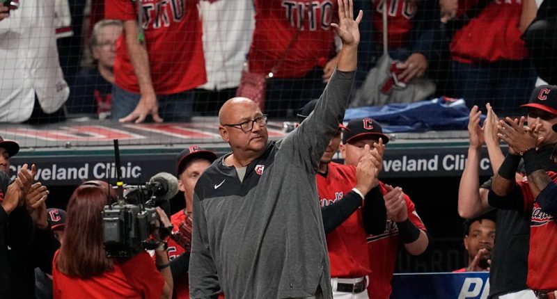 'TI-TO! TI-TO!': Cleveland Guardians give manager Terry Francona win in final home game, 4-3 over Cincinnati Reds