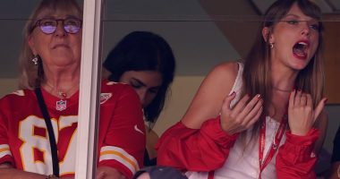 Taylor Swift is a fan and suddenly, so is everyone else. Travis Kelce jersey sales jump nearly 400%