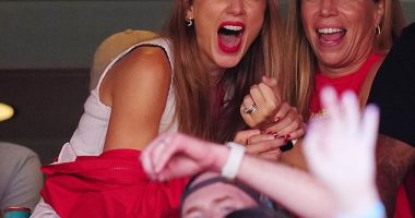 Getting serious: Taylor Swift, 33, left her legion of fans buzzing when she attended Travis Kelce's Kansas City Chief's game against the Chicago Bears on Sunday, adding fuel to dating rumors that have dogged them in recent weeks