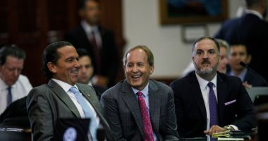 Texas AG Ken Paxton attacks rivals, doesn't rule out US Senate run in first remarks since acquittal