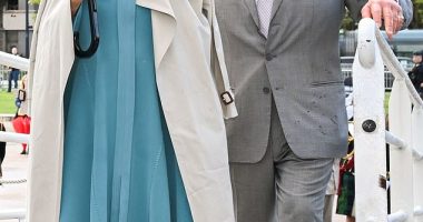 King Charles and Queen Camilla were a stylish pairing as they visited Bordeaux this afternoon on the final day of their state visit to France