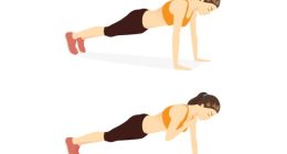 plank shoulder taps