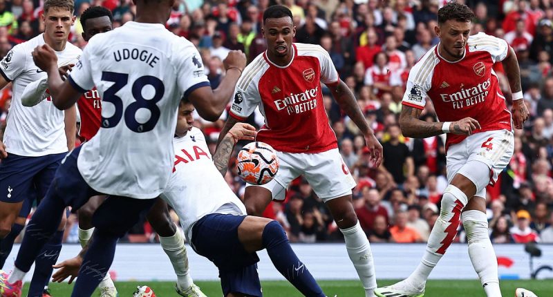Tottenham boss Ange Postecoglou quips 'armless defenders' are the only way to avoid giving away penalties for handball after Cristian Romero incident in the North London Derby draw at Arsenal