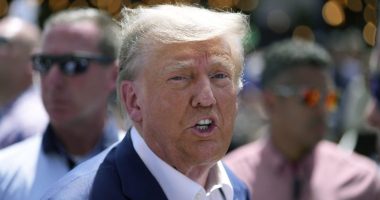 Trump urges supporters in Iowa to back abortion ban exceptions