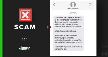 USPS doesn’t send unsolicited texts about undelivered packages. Those messages are scams