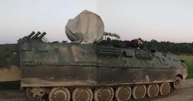 Ukraine’s DIY Fighting Vehicle Is So Slow, A Soldier Can Walk As Fast