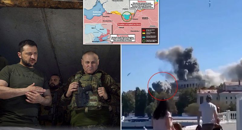Ukraine's forces have broken through Russian defenses in the key town of Verbove, according to Kyiv's general leading the country's counteroffensive. Oleksandr Tarnavskiy told US media that the advance was still underway, in the latest indication that Ukraine is making in-roads on the southern front. 'On the left flank (near the village of Verbove) we have a breakthrough, and we continue to advance further,' he told CNN in an interview released Friday.