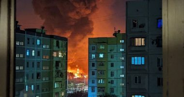 Uzbekistan explosion felt 20 miles away hits international airport: Mushroom cloud fireball hundreds of feet high 'triggered by detonating car batteries' kills one and injures 160