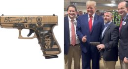Video: President Trump Purchases Glock at SC Gun Store