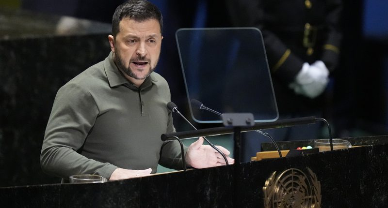 Volodymyr Zelenskyy lobbies Congress with Ukraine aid at center of Republican spending battle in the House of Representatives