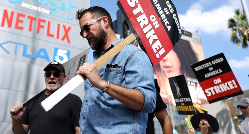 WGA & Studio CEOs To Meet Again Friday; Guild Urges Members To Get Out On Picket Lines In Force