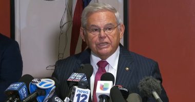 Senator Bob Menendez proclaimed his innocence in a press conference in New Jersey