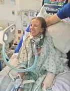 Woman still hospitalized 2 months after motorcycle crash, driver charged with DUI