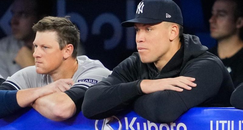 Yankees say it's unlikely Aaron Judge will need offseason surgery