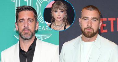 Aaron Rodgers Shades Taylor Swift's BF Travis Kelce