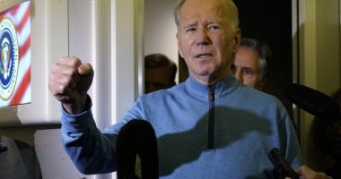 Another Hilarious Angle on Biden Plane Gaggle Shows His Team's Desperation to Stop Him From Talking