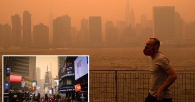 Canadian wildfire smoke could once again reach NYC Monday
