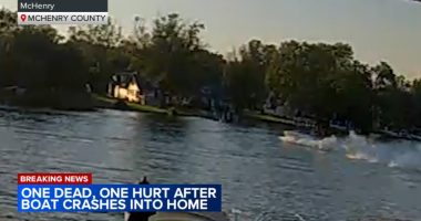 Fox River boat accident: Surveillance video shows deadly Fox River boat crash near 600 block of Country Club Drive in McHenry, IL