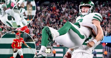 Jets' upset bid sunk by Zach Wilson late fumble in loss to Chiefs