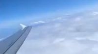 Jetstar passenger Dylan Steele said the wing of the plane was 'flapping like a bloody feather' in the strong winds