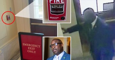 New pics douse Jamaal Bowman's excuses for House fire alarm gaffe