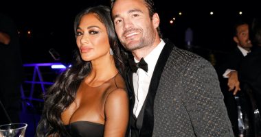 Nicole Scherzinger and Thom Evans