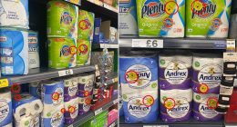 Now supermarket slaps security tags on toilet roll as shoplifting crisis intensifies