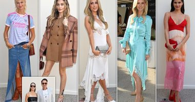 Paris Hilton, Nicky Rothschild, Paris Jackson and Cate Blanchett lead the VERY star-studded FROW at Stella McCartney PFW show