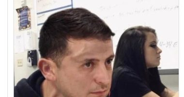 Elon Musk escalated his feud with Ukraine with a tweet (pictured) mocking the country's president Volodymyr Zelensky for his pleas for wartime assistance