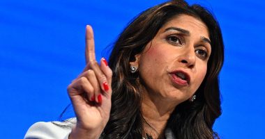Suella Braverman wages a new war on woke as she vows only the Tories can stop political correctness strangling Britain in her party conference speech