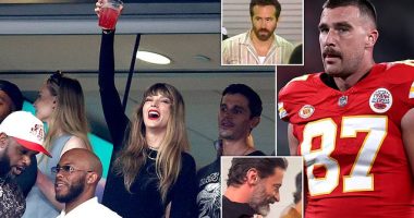 Taylor Swift ARRIVES at MetLife Stadium to watch Kansas City Chiefs' tight end boyfriend Travis Kelce take on the New York Jets