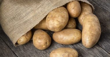 sack of russet potatoes