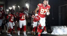 Travis Kelce said Taylor Swift gets too much attention from cameras as she watches him play