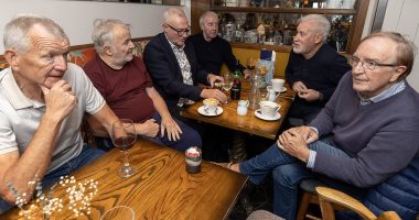 Welcome to Forest's Thursday club! Legends gather every week to check in on their old Nottingham teammates and swap riotous tales of adventure... before hopping on the bus home